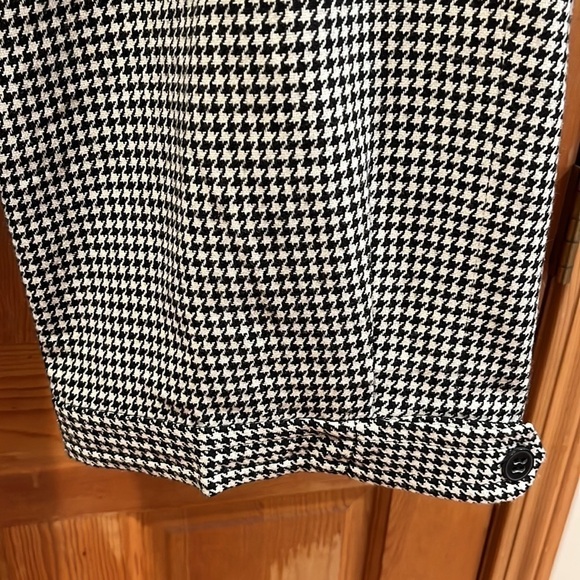 Ann Taylor Loft pied Poule Bermuda pants size 16. - Picture 2 of 8